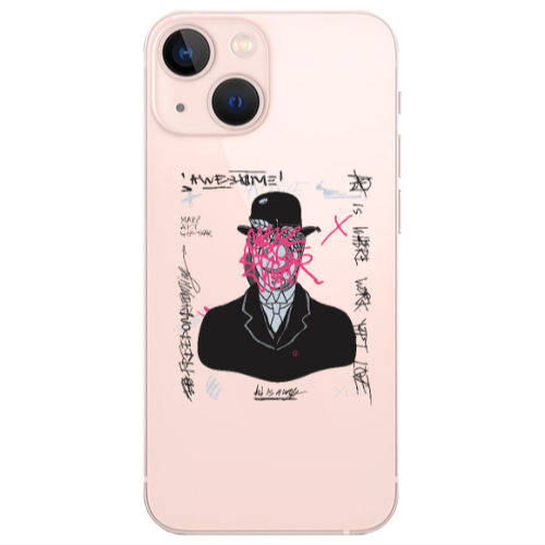 Apple iPhone 13 Mini Awes Transparent Silicone TPU Θήκη