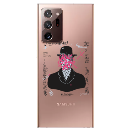 Samsung Note 20 Plus Awes Transparent Silicone TPU Θήκη