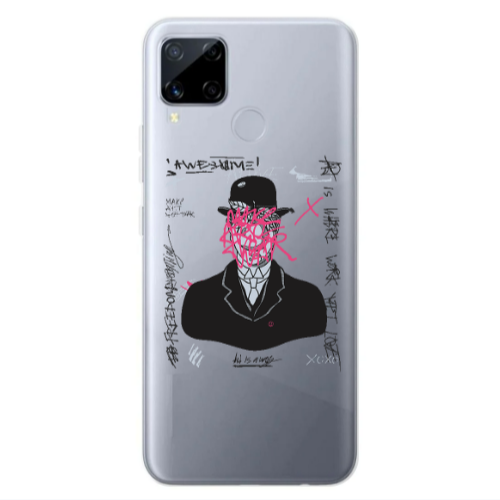 Realme C25S Awes Transparent Silicone TPU Θήκη