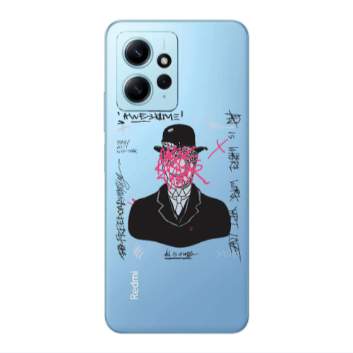 Xiaomi Redmi Note 12 4G Awes Transparent Silicone TPU Θήκη