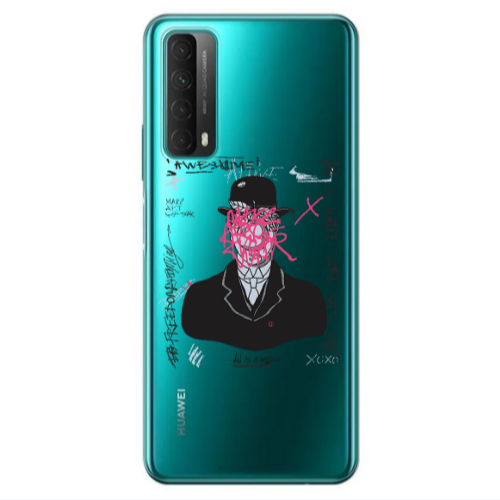 Huawei P Smart 2021 Awes Transparent Silicone TPU Θήκη