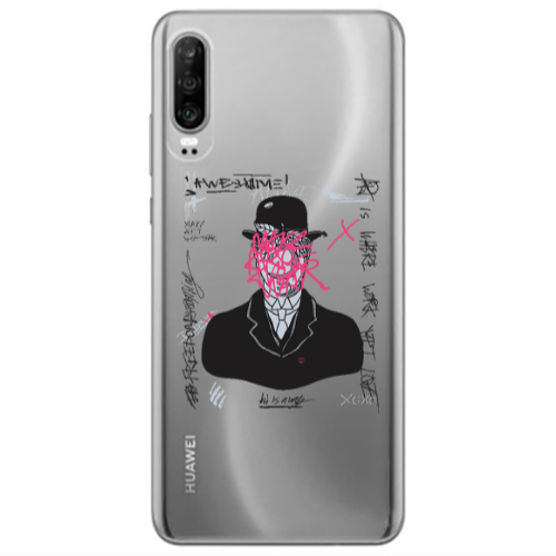 Huawei P30 Awes Transparent Silicone TPU Θήκη