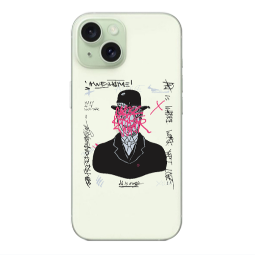 Apple iPhone 15 Plus Awes Transparent Silicone TPU Θήκη