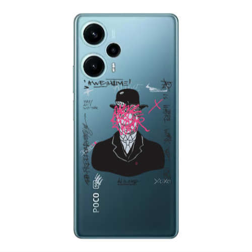 Xiaomi Poco F5 Awes Transparent Silicone TPU Θήκη