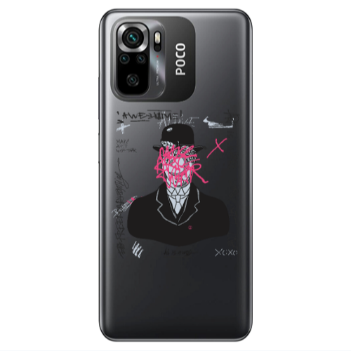 Xiaomi Poco M5 s Awes Transparent Silicone TPU Θήκη