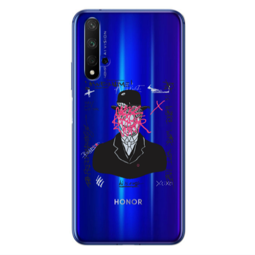 Huawei Nova 5 T Awes Transparent Silicone TPU Θήκη