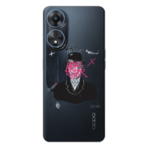 Oppo A 98 Awes Transparent Silicone TPU Θήκη