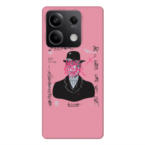 Xiaomi Redmi Note 13Pro 5G Awes Pink Colored Silicone TPU Θήκη