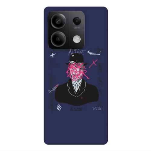 Xiaomi Redmi Note 13Pro 5G Awes Dark blue Colored Silicone TPU Θήκη