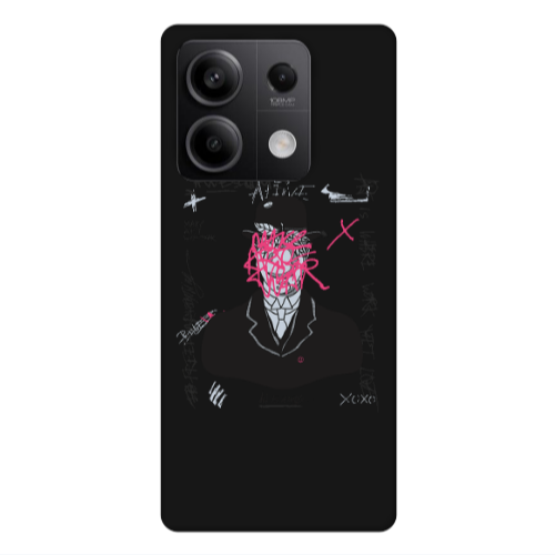 Xiaomi Redmi Note 13Pro 5G Awes Black Colored Silicone TPU Θήκη