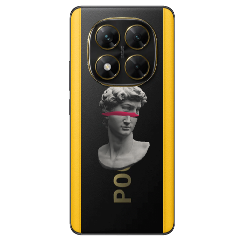 Xiaomi Poco X7 Half statue Transparent Silicone TPU Θήκη