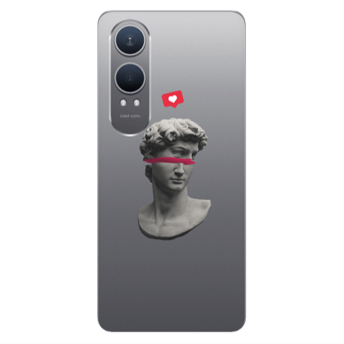 Oneplus Nord Ce 4 lite Half statue Transparent Silicone TPU Θήκη