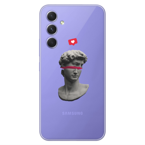 Samsung A26 Half statue Transparent Silicone TPU Θήκη