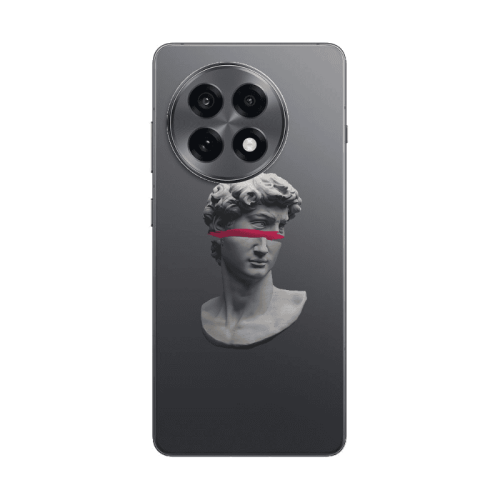 Oneplus 13 5G Half statue Transparent Silicone TPU Θήκη