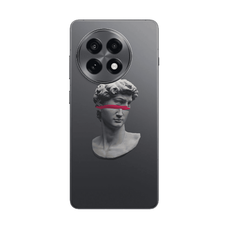 Oneplus 13 5G Half statue Transparent Silicone TPU Θήκη