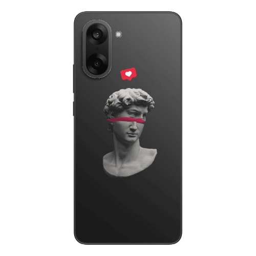 Oneplus Nord CE 5 Half statue Transparent Silicone TPU Θήκη