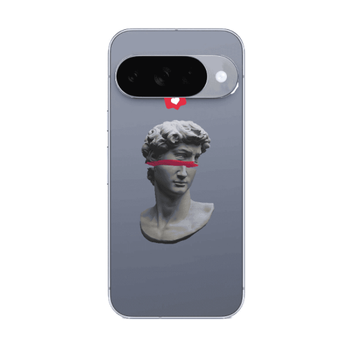 Google Pixel 10 Half statue Transparent Silicone TPU Θήκη