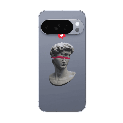 Google Pixel 10 Pro Half statue Transparent Silicone TPU Θήκη