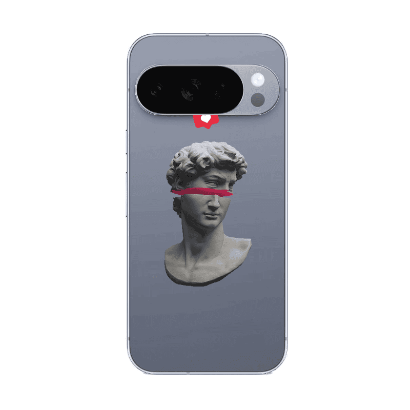 Google Pixel 10 Pro Half statue Transparent Silicone TPU Θήκη