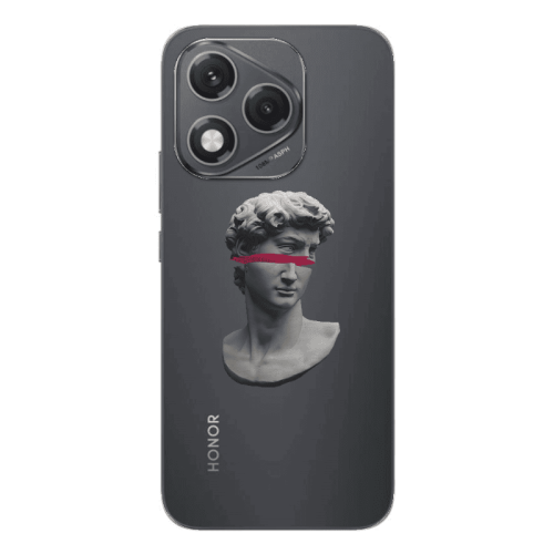 Honor 400 Lite Half statue Transparent Silicone TPU Θήκη