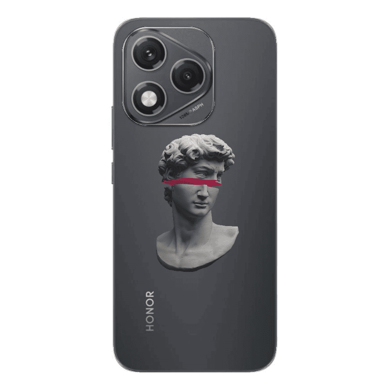 Honor 400 Lite Half statue Transparent Silicone TPU Θήκη