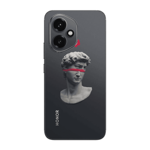 Honor Magic 400 Half statue Transparent Silicone TPU Θήκη
