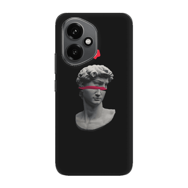 Honor Magic 400 Half statue Black Colored Silicone TPU Θήκη
