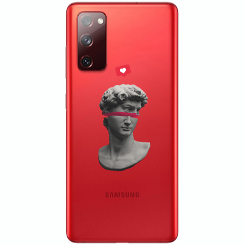 Samsung S20 FE Half statue Transparent Silicone TPU Θήκη