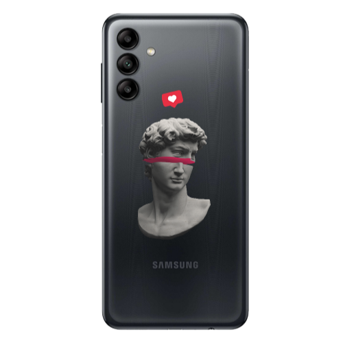 Samsung A13 5G Half statue Transparent Silicone TPU Θήκη