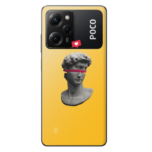 Xiaomi Poco X5 Pro Half statue Transparent Silicone TPU Θήκη