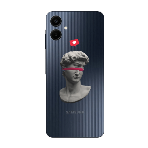 Samsung A06 Half statue Transparent Silicone TPU Θήκη