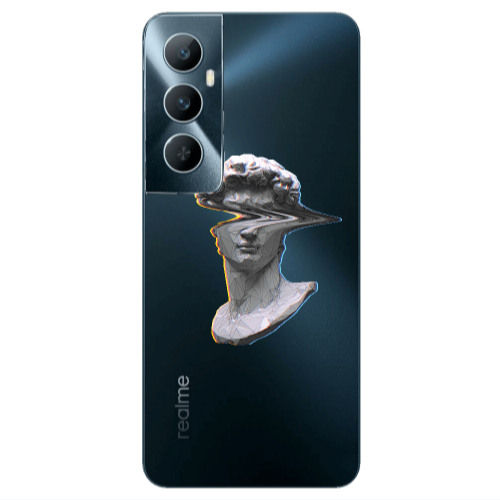 Realme C65 Censor Transparent Silicone TPU Θήκη