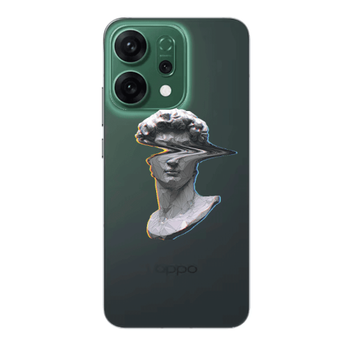 Oppo RENO 14 Censor Transparent Silicone TPU Θήκη