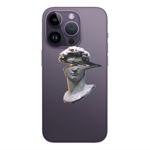 Apple iPhone 14 Pro Max Censor Transparent Silicone TPU Θήκη