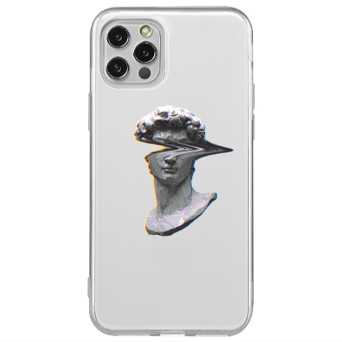 Apple iPhone 12 Pro Censor Transparent Silicone TPU Θήκη