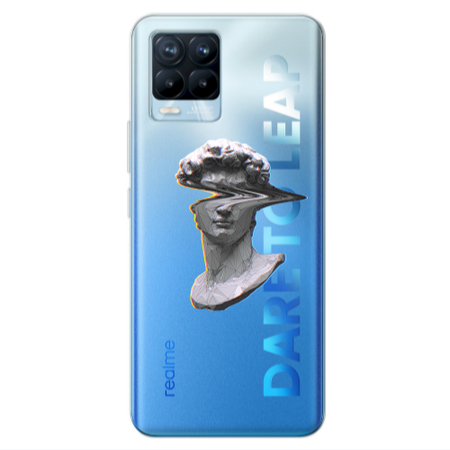 Realme 8 Pro Censor Transparent Silicone TPU Θήκη