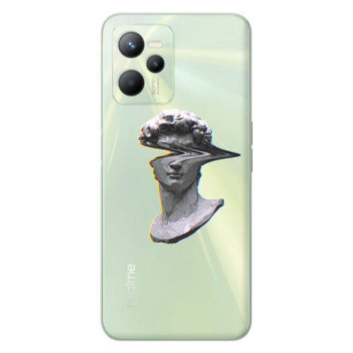 Realme C35 Censor Transparent Silicone TPU Θήκη