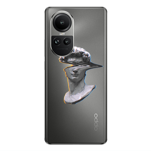 Oppo Reno10 5G Censor Transparent Silicone TPU Θήκη