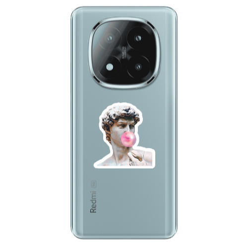 Xiaomi Redmi Note 14 Pro + 5g Bubble Transparent Silicone TPU Θήκη