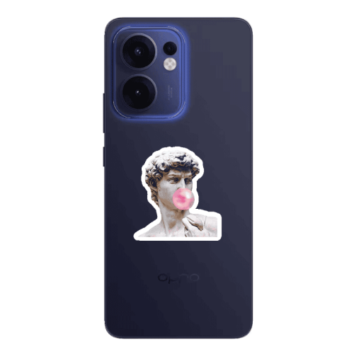 Oppo Reno 13 F Bubble Transparent Silicone TPU Θήκη