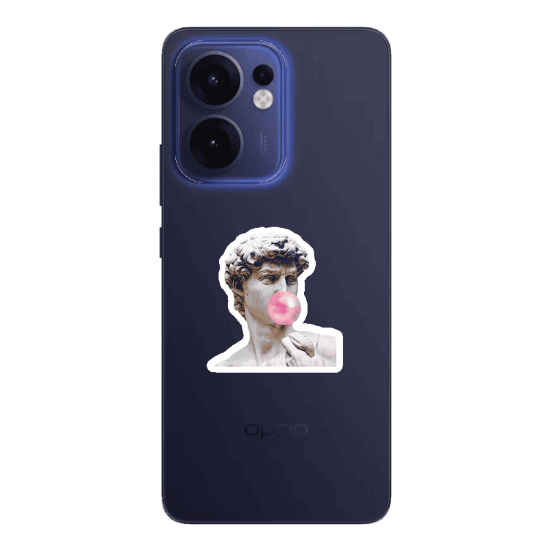 Oppo Reno13 FS Bubble Transparent Silicone TPU Θήκη