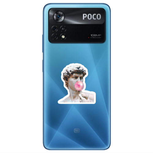 Xiaomi Poco X4 Pro Bubble Transparent Silicone TPU Θήκη