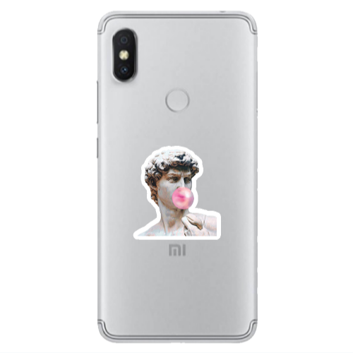 Xiaomi Redmi S2 Bubble Transparent Silicone TPU Θήκη