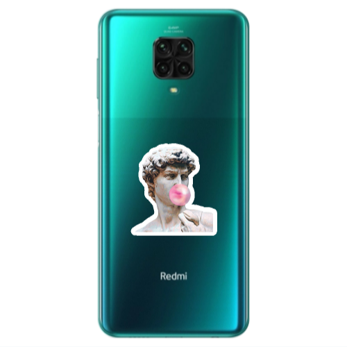 Xiaomi Redmi Note 9S Bubble Transparent Silicone TPU Θήκη