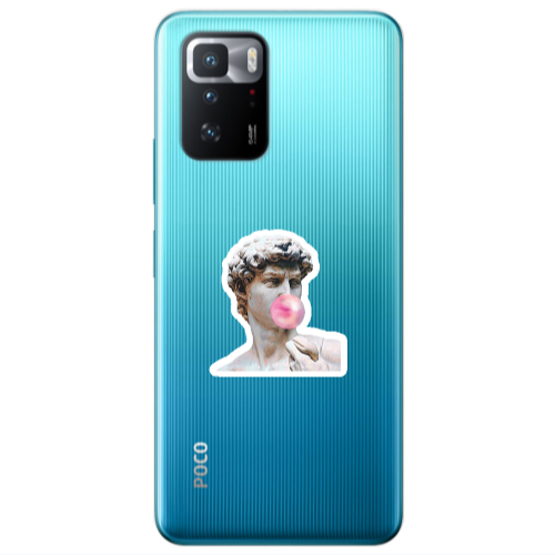 Xiaomi Poco X3 GT Bubble Transparent Silicone TPU Θήκη