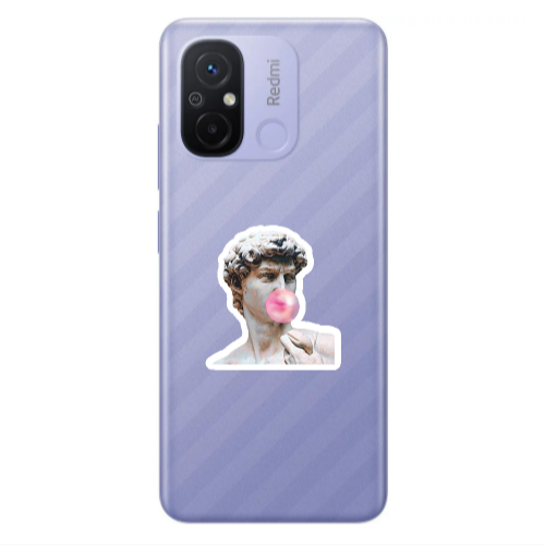 Xiaomi Redmi 12C Bubble Transparent Silicone TPU Θήκη