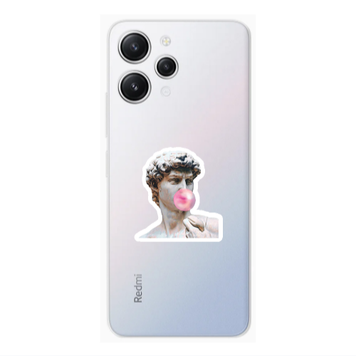 Xiaomi Redmi 12 Bubble Transparent Silicone TPU Θήκη
