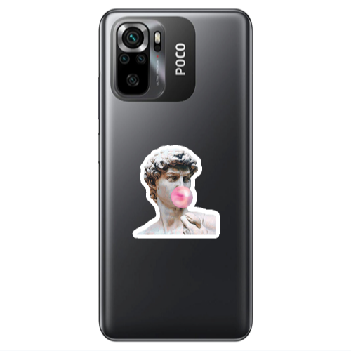 Xiaomi Poco M5 s Bubble Transparent Silicone TPU Θήκη