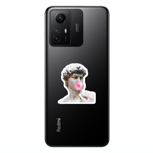 Xiaomi Redmi Note 12s Bubble Transparent Silicone TPU Θήκη