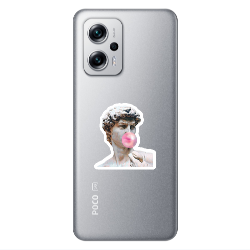 Xiaomi Poco X4 GT Bubble Transparent Silicone TPU Θήκη